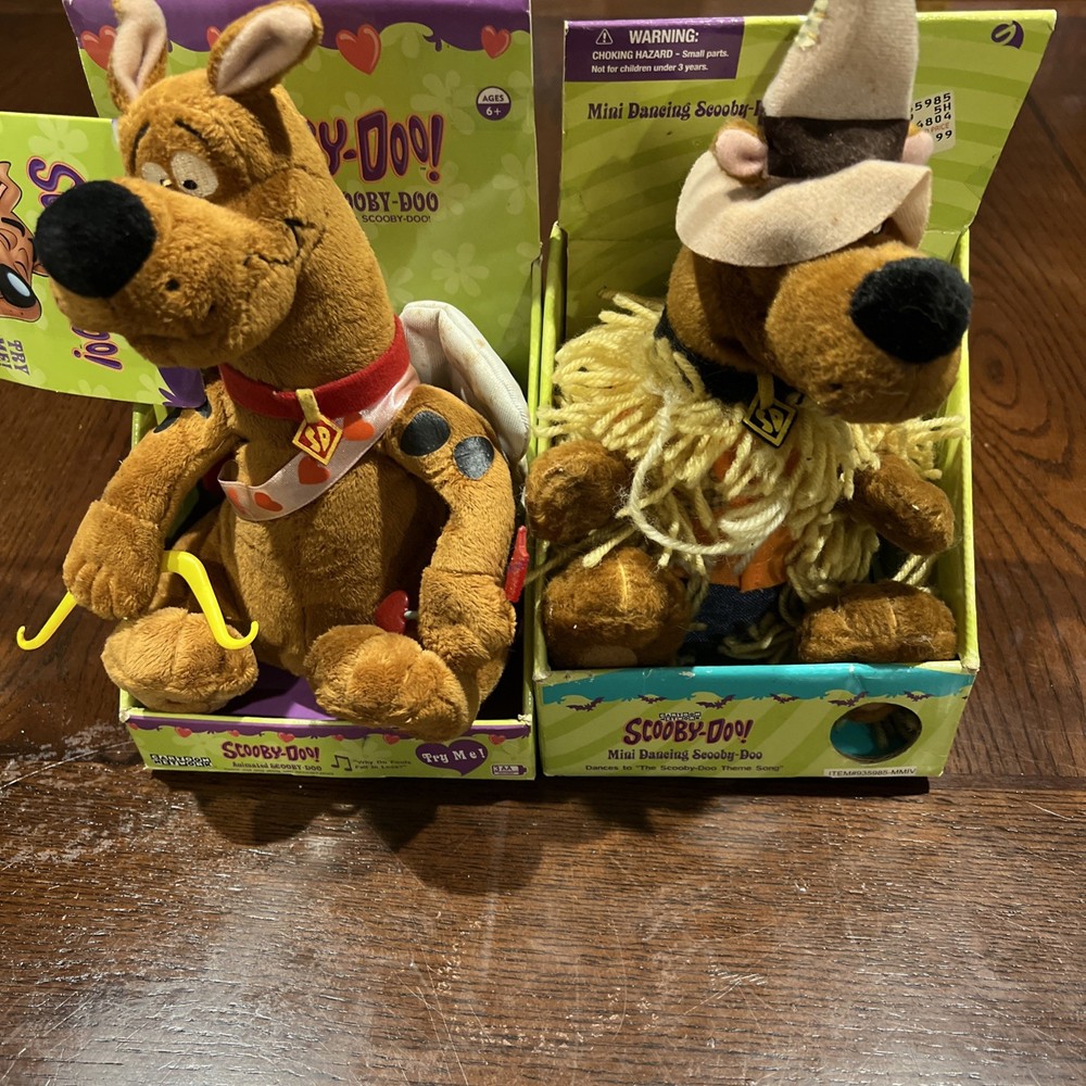 Scooby Doo Cupid Plush Singing Why Do Fools Fall In Love Valentine Gift