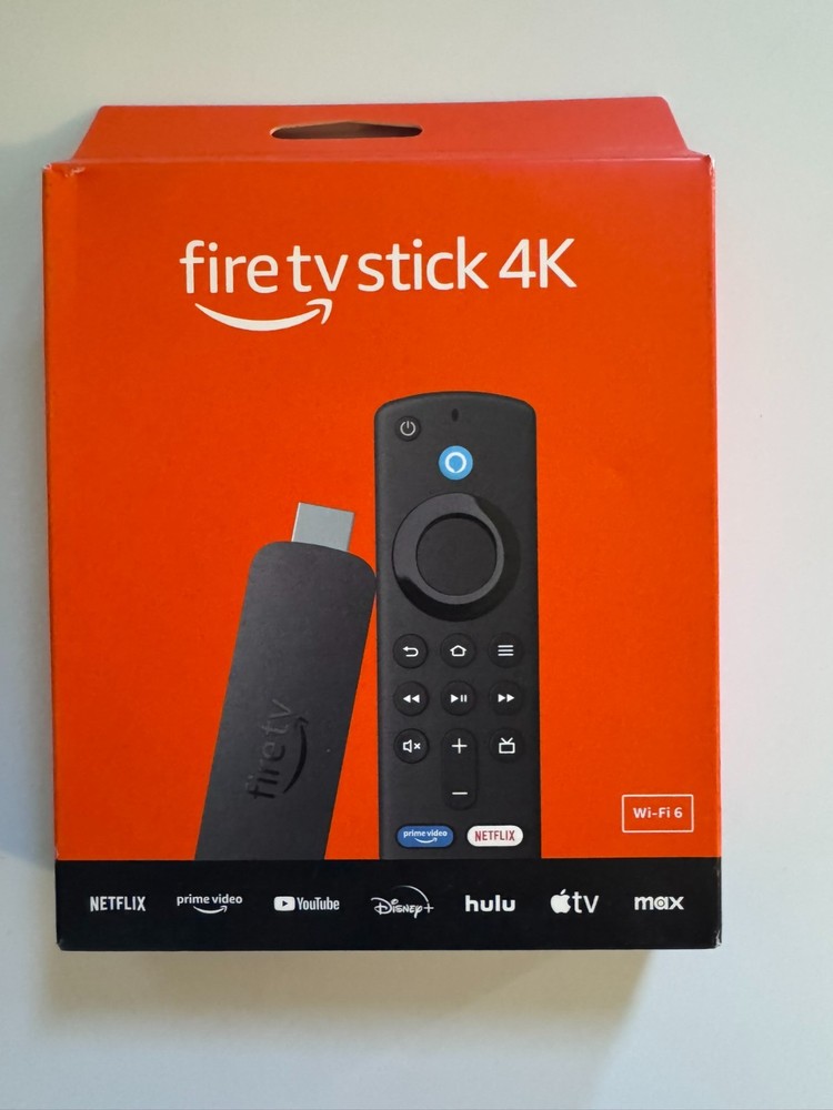 NEW Amazon Fire TV Stick 4K Ultra HD 2nd Gen Wi-Fi 6 Alexa Voice Remote 3rd Gen
