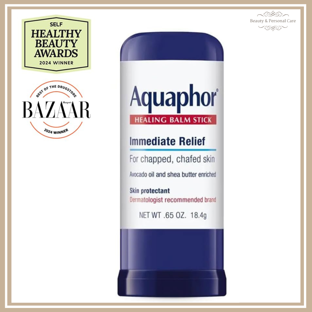 Aquaphor Balm Stick 0.65oz for Dry Skin & Cracked Lips On-the-Go Relief