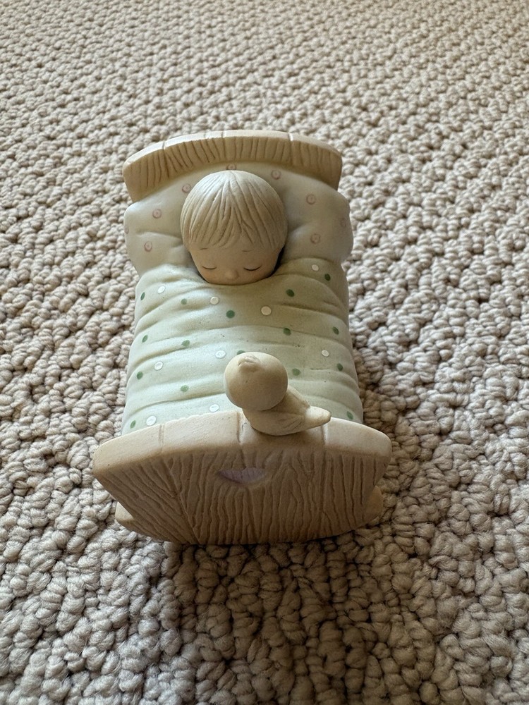 Vintage 1979 Jonathan David Blessed Are The Pure In Heart Precious Moments Figurine