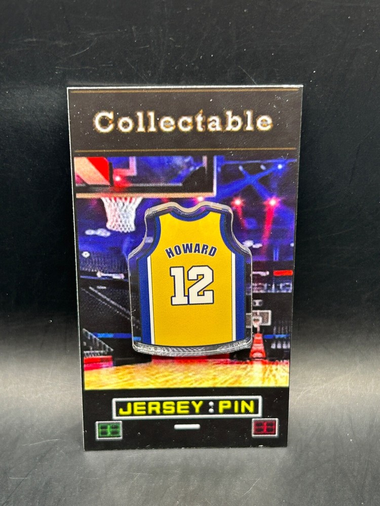 Los Angeles Lakers Dwight Howard jersey lapel pin - Classic SHOWTIME collectible memorabilia
