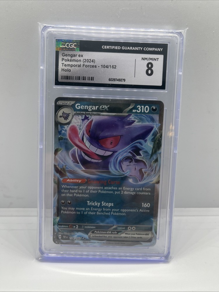 Gengar ex 104/162 Holo from SV05 Temporal Forces TCG