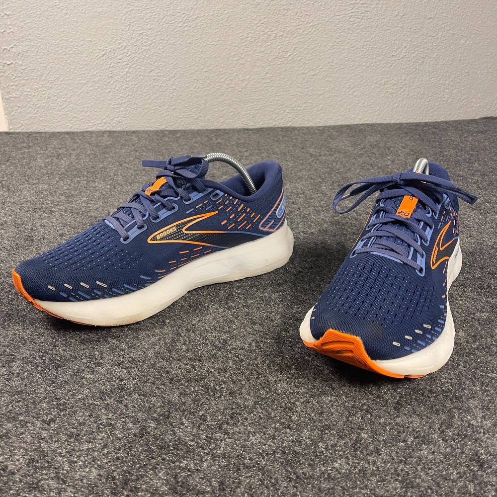 Brooks Glycerin 20 Running Shoes Men Size 10D Blue Athletic Sneakers 1103821D444