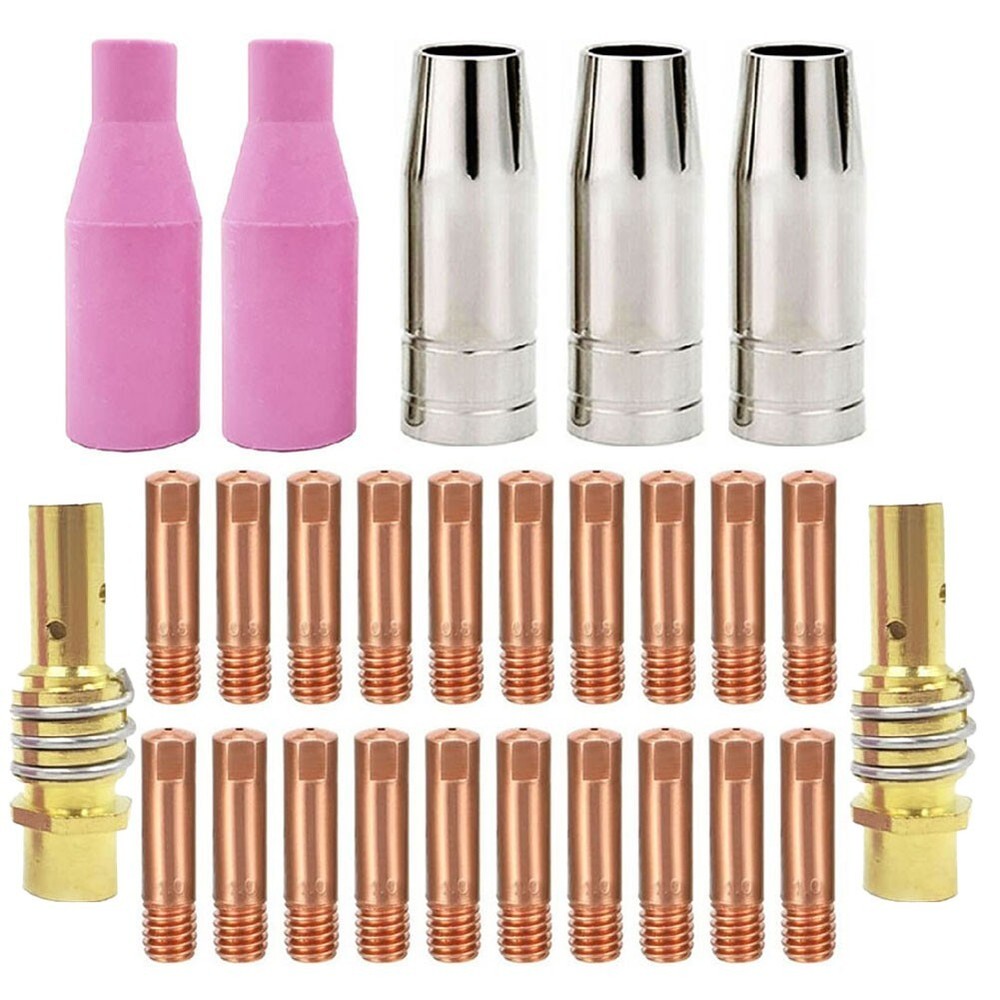 27PCS For MIG Welding Torch Accessories for AK15 For MB15 Applications