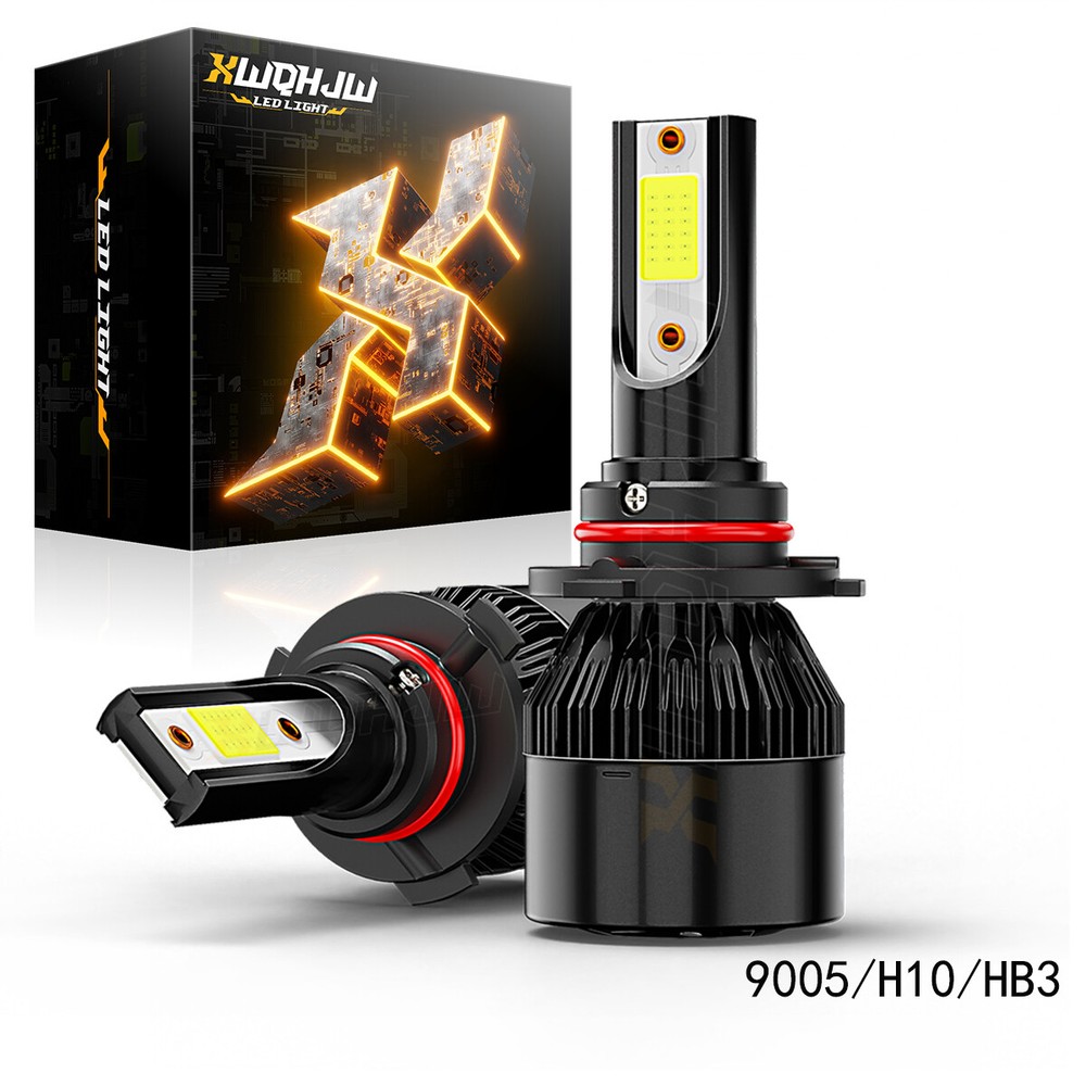 For Chevy Malibu Sedan 4-Door 2016-2018 LED Headlights Bulbs 9005 High Beam