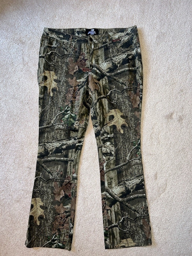 Mossy Oak Break Up Infinity Camo Pants Casual Comfort Size 12