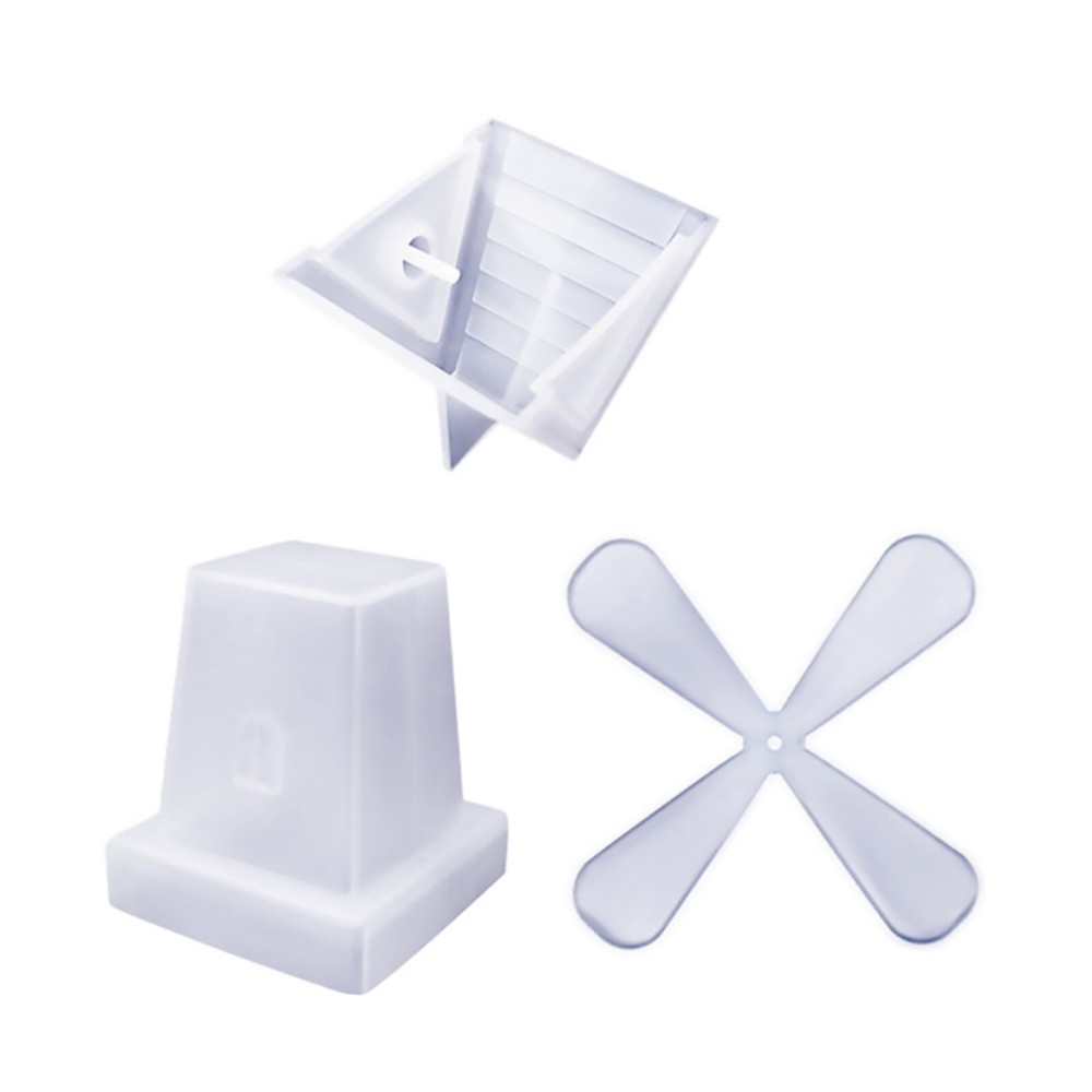 Soft Rotary Windmill Silicone Mould Resin Epoxy Casting DIY Craft Mold Tool
