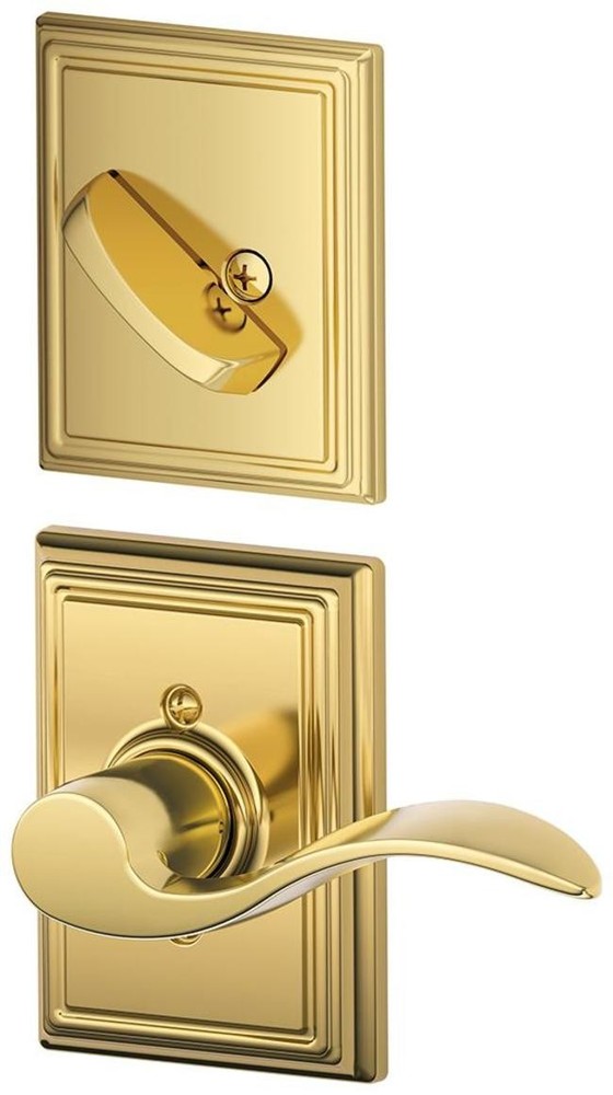 Schlage F59-ACC-ADD-LH Accent Left Handed Single Cylinder