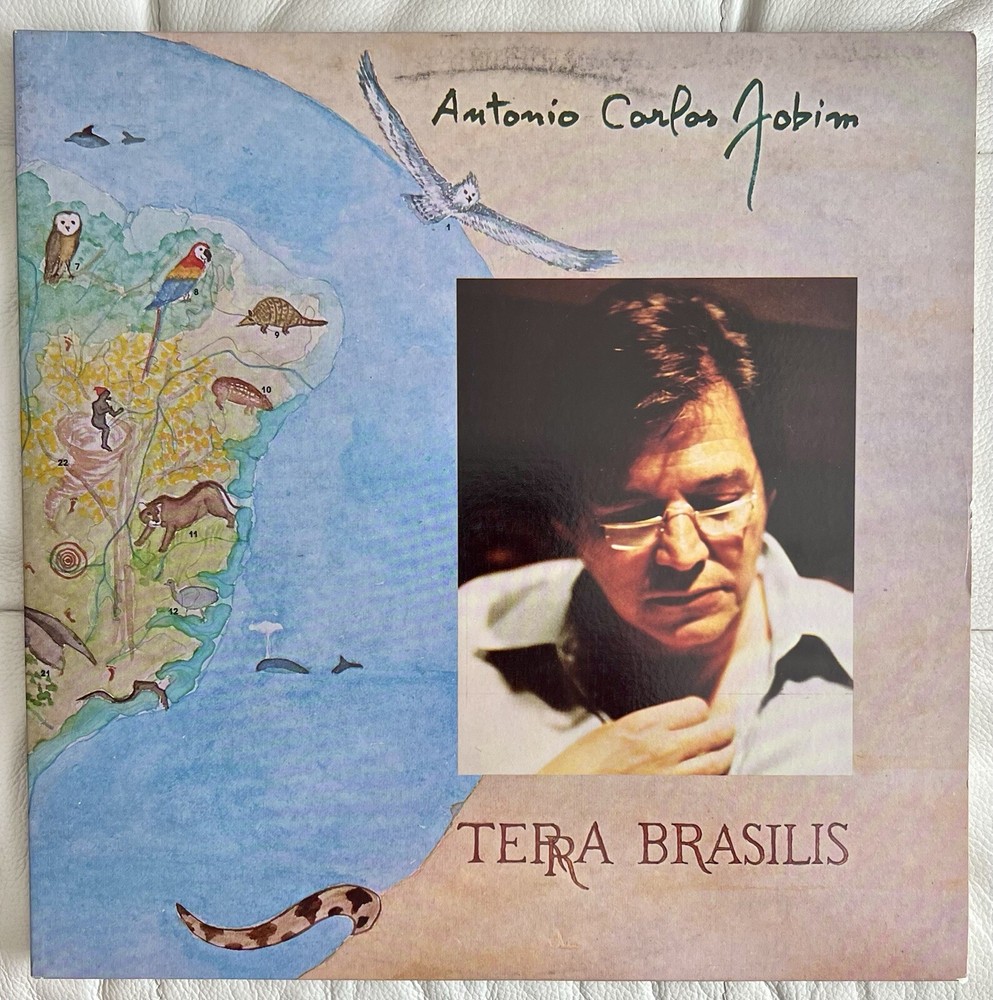 ANTONIO CARLOS JOBIM “Terra Brasilis” WARNER BROS 3409 w/ Gatefold Plays MINT!!