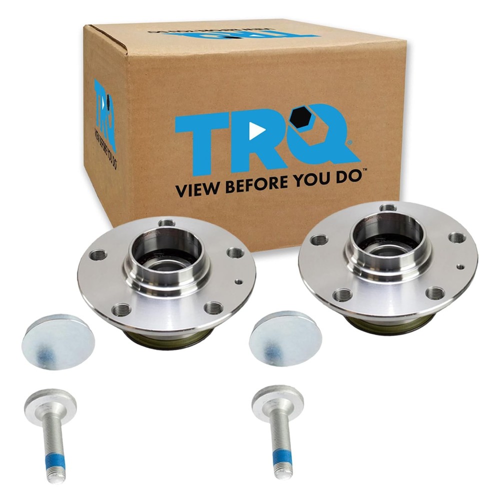 TRQ Rear Driver and Passenger Side Wheel Bearing Hub Assembly Set 2...
