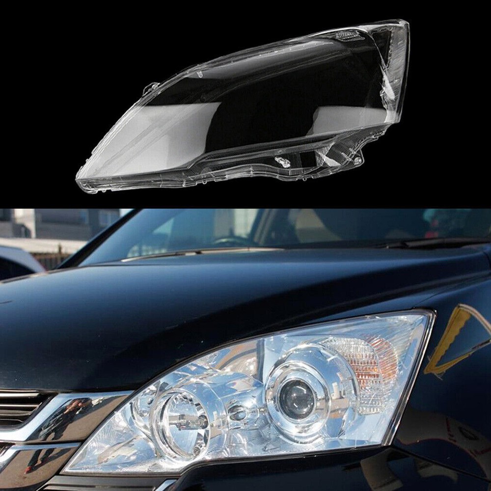 Transparent Headlight Lens Shade Light Cover Shell Left Side Fit Honda CRV 07-11