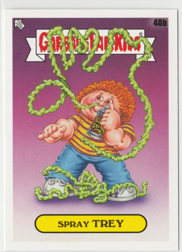 Spray Trey #48b Garbage Pail Kids GPK 2024 Kids At Play KAP Series Card