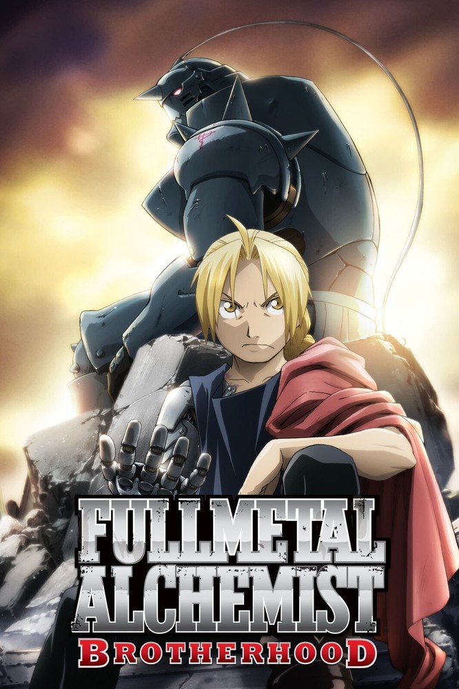 Full Metal Alchemist Brotherhood 2009 Anime TV Series Poster 11x17 Inches Brand New-image