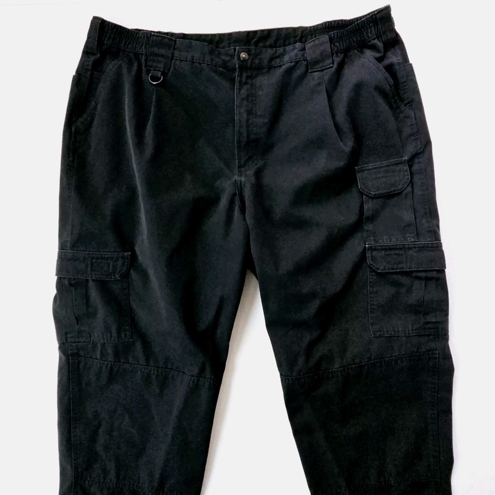 Propper Tactical Utility Cargo Pants Unhemed Mens Sz 50 X 35 Black