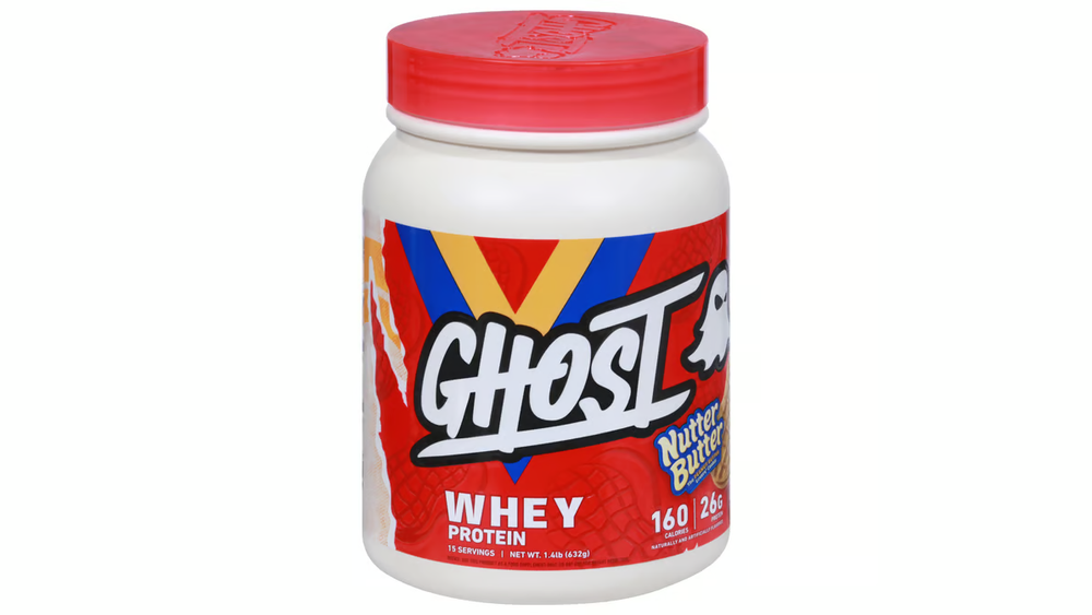 GHOST Whey Protein Powder Nutter Butter Flavor 15 Servings 1.4 lbs