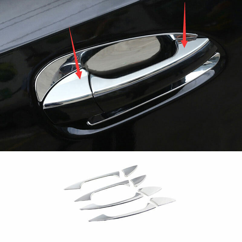 Mercedes-Benz GLK 2009-2015 Chrome Door Handle Covers 8-Piece Set  