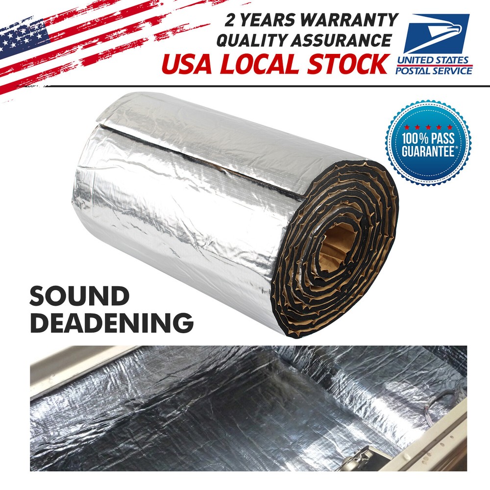 18sqft Sound Deadener Noise Proof Deadening Mat Car Heat Shield Insulation 7mm