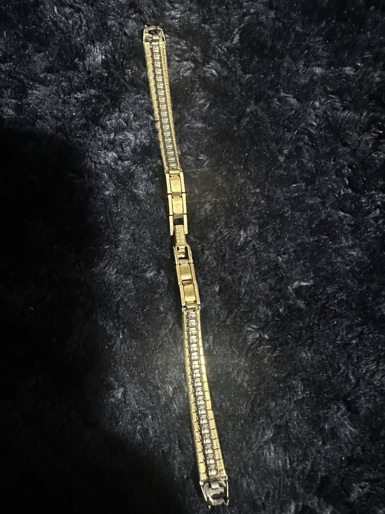 Gold Metal Bracelet Wristwatch Band Bracelet Elegant Classic