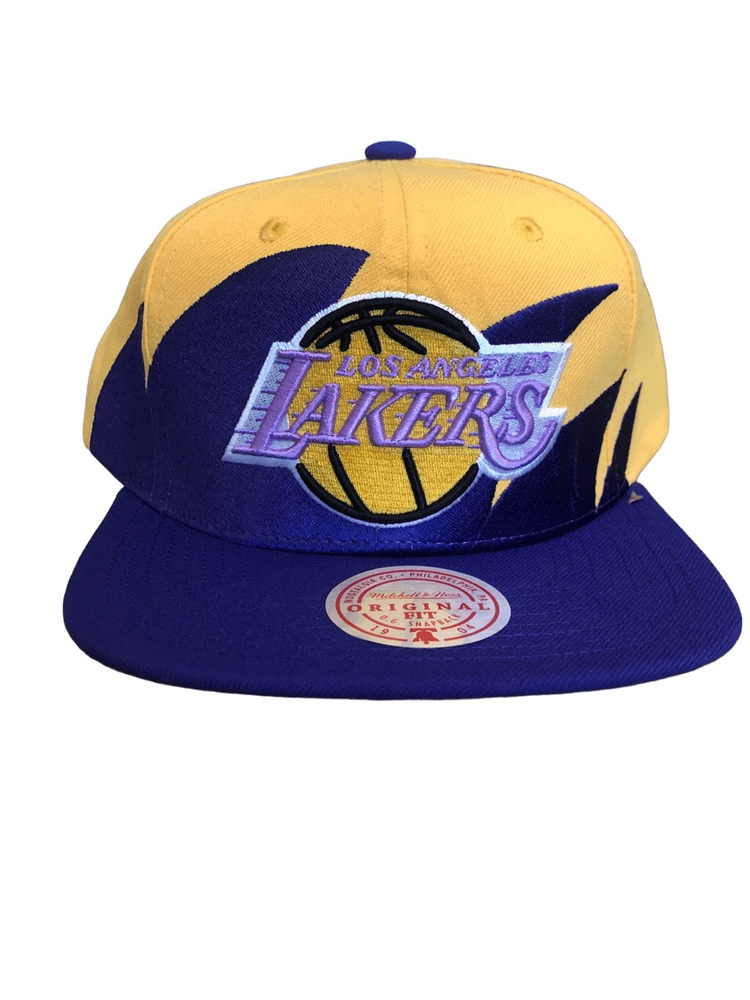 Mitchell & Ness Los Angeles Lakers Adjustable Snapback Hat Cap One Size