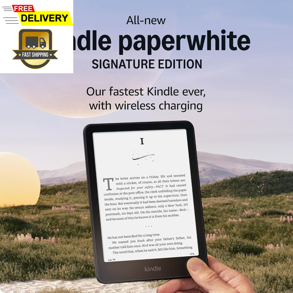 All-New Amazon Kindle Paperwhite Signature Edition (32 GB) – Our Fastest Kindle