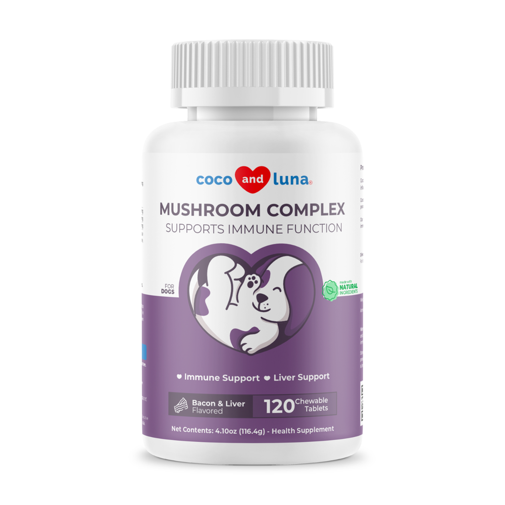 Mushroom Complex for Dogs - Turkey Tail with Milk Thistle for Dogs