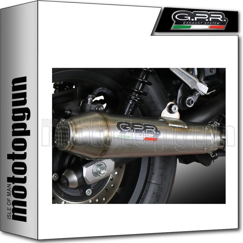 GPR stainless steel full exhaust system for Kawasaki Vulcan 650 S 2020 20-image