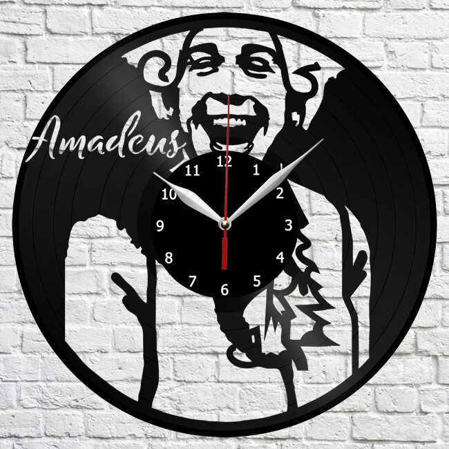 Amadeus Vinyl Record Wall Clock Home Fan Art Decor 12