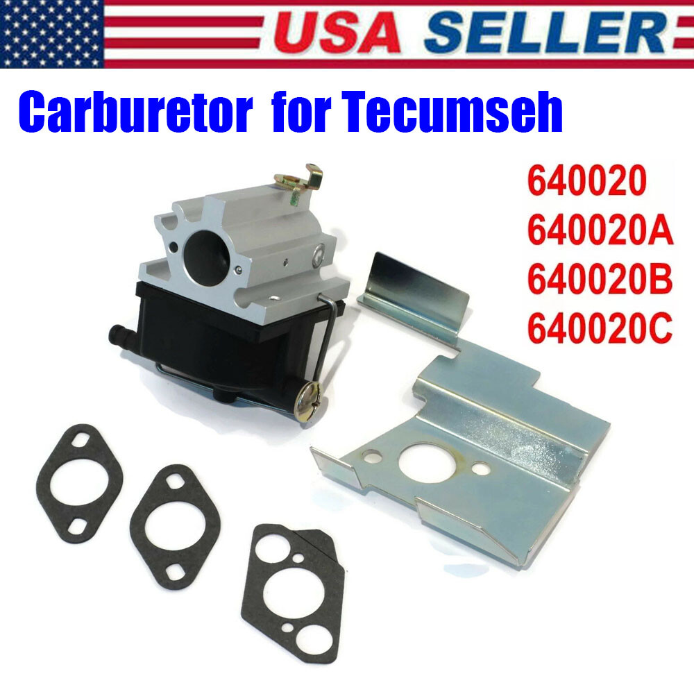 High-Performance Carburetor for Tecumseh VLV50-126 Engines w/Gasket 640020A