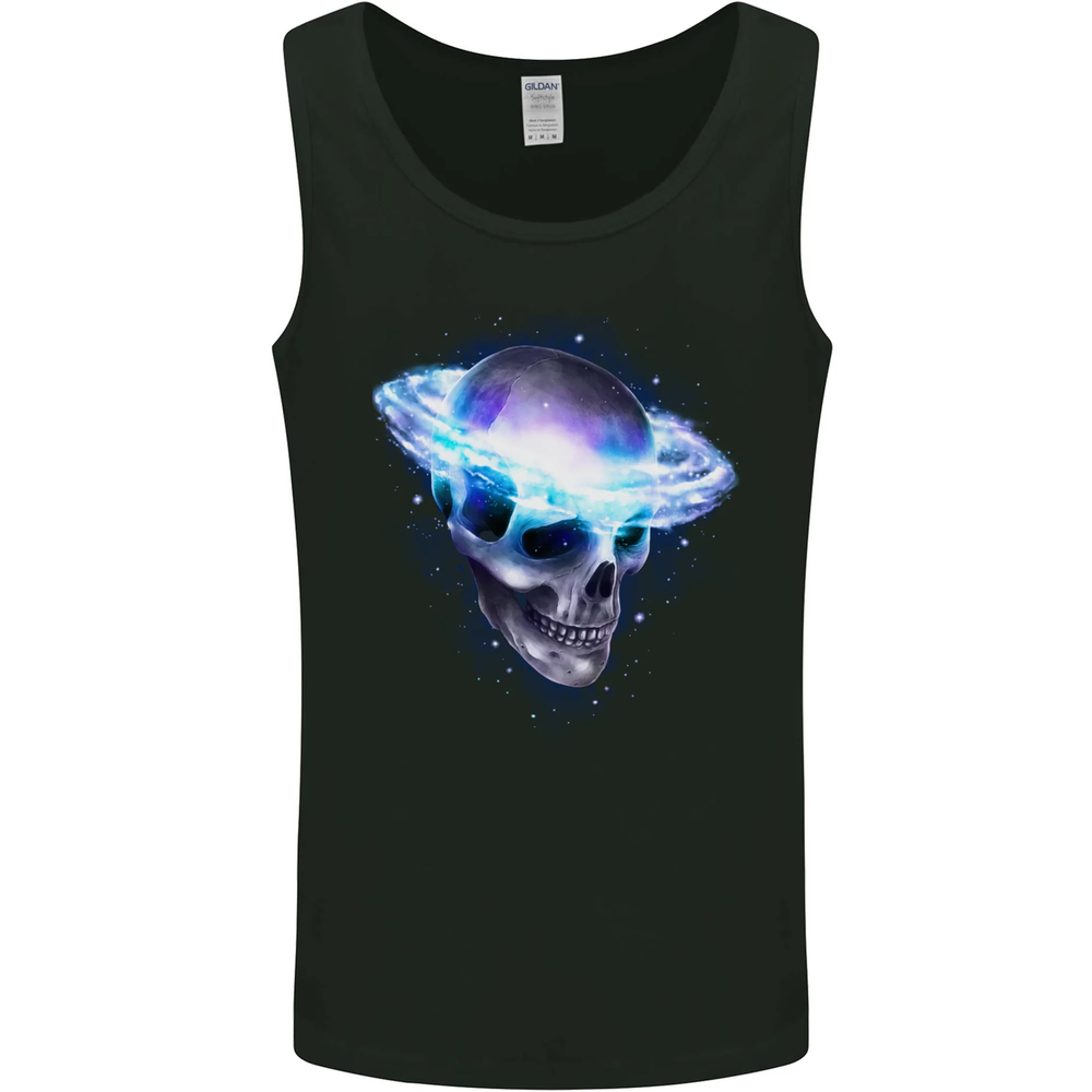 Sci-Fi Skull Gothic Space Men's Sleeveless Vest Tank Top