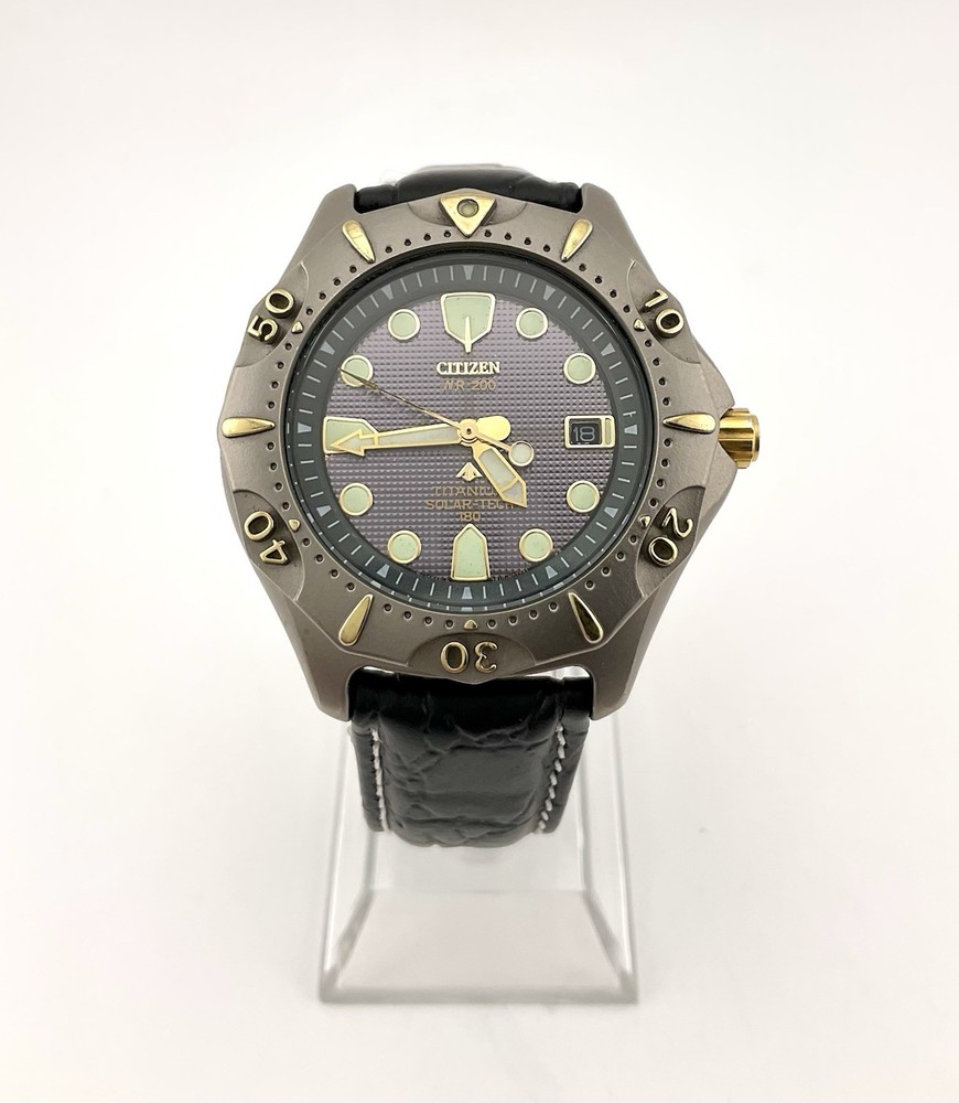 Men’s Citizen Eco-Drive 7875-H04945 Titanium Watch