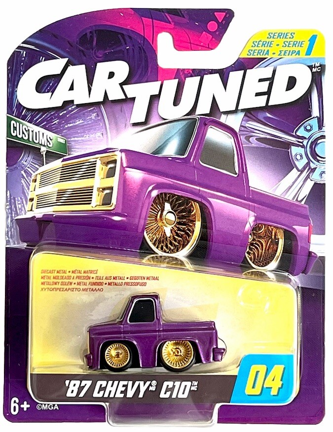 MGA CAR TUNED ‘87 CHEVY C10 SQUAREBODY SERIES 1 HOBBY EXCLUSIVE