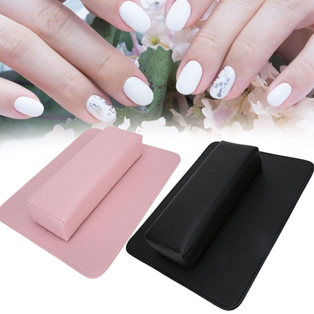 Soft Nail Art Beauty Salon Hand Pillow Arm Rest Holder Cushion Mat Set Manicure