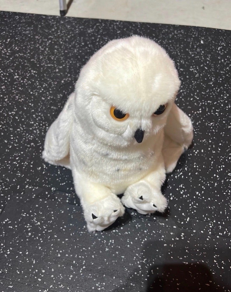 White Owl Bird Stuffed Animal
