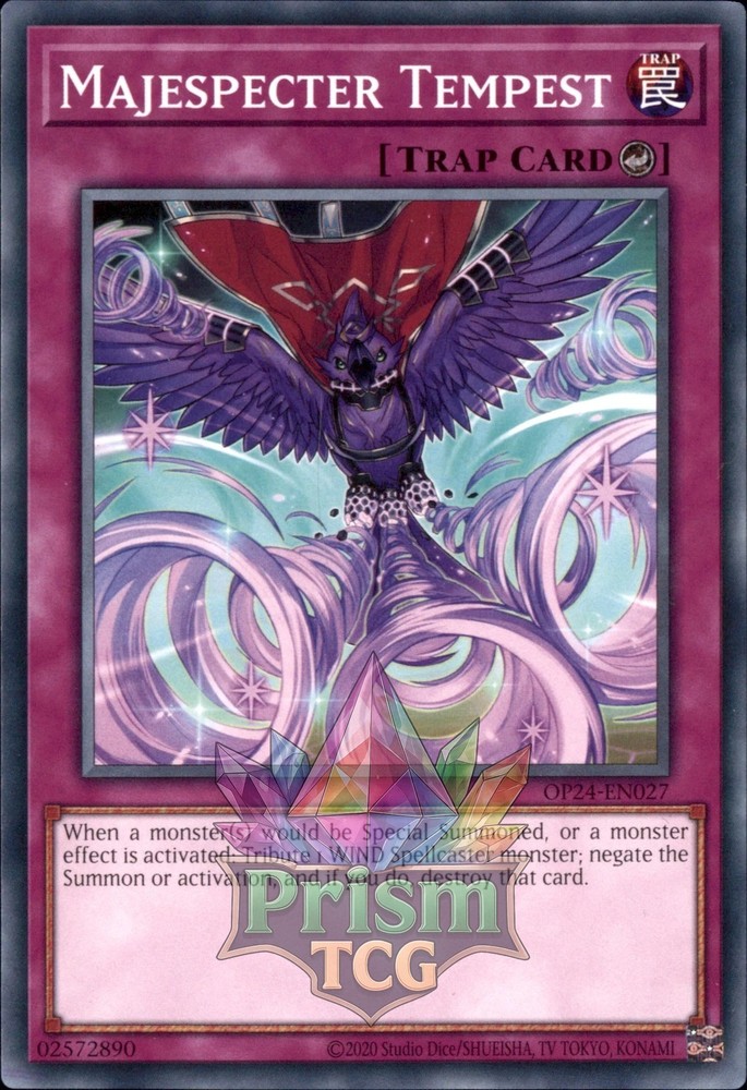 Majespecter Tempest Ultra Rare OP24-EN027 Yugioh Card