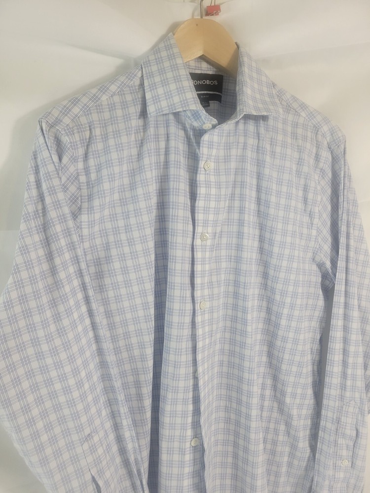 Bonobos Shirt Mens 15 1/2 - 34