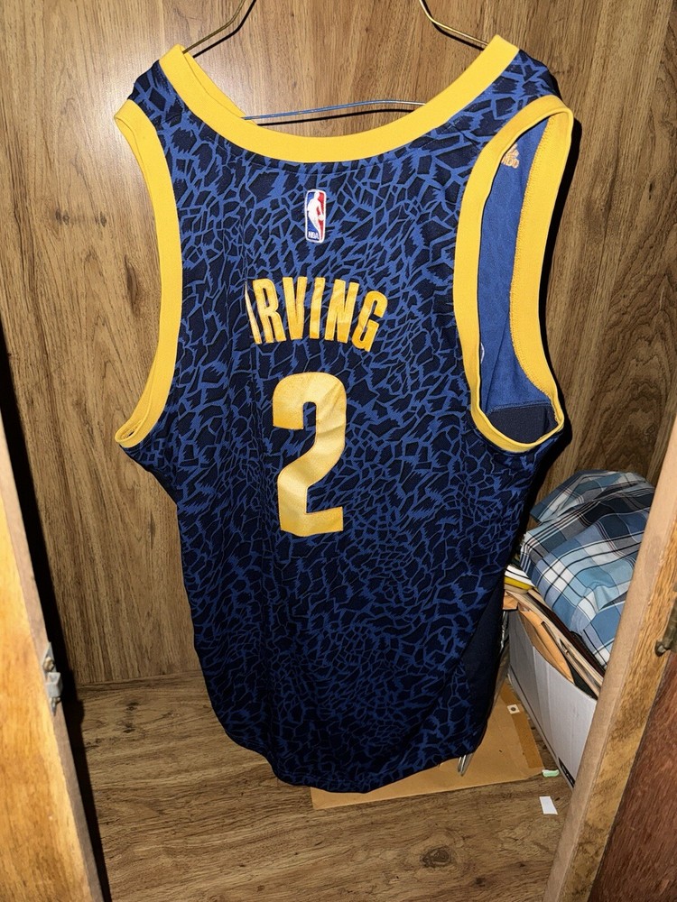 VINTAGE ADIDAS NBA CAVALIERS KYRIE IRVING JERSEY MENS XXL
