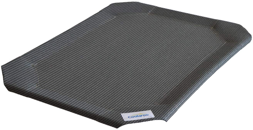 Elevated Pet Bed Replacement Cover 51x51 Gunmetal Durable Mesh