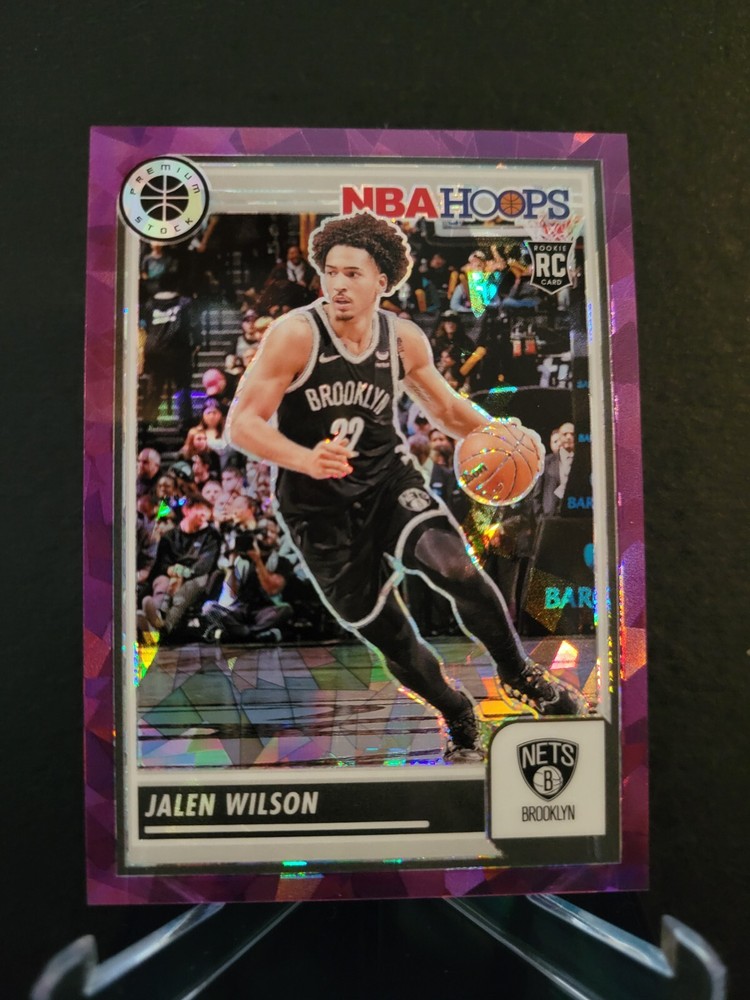 2023-24 Panini Hoops Jalen Wilson Purple Ice Prizm RC /149