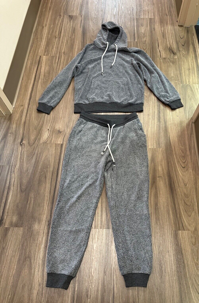 Members Mark Youth Large Jogger Fleece Pant and Top-image