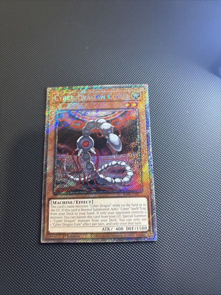 Cyber Dragon Core Quarter Century Secret Rare RA04-EN013 Ultra Collectible-image