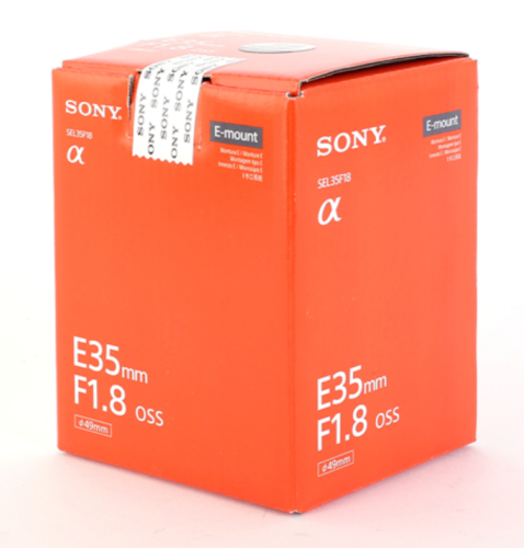 Sony SEL 35mm F/1.8 OSS Lens