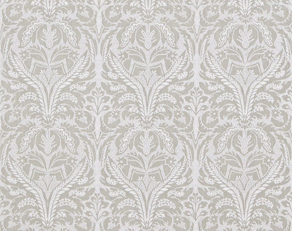 HARLEQUIN CURTAIN FABRIC DESIGN Florence 4 METRES LINEN EMBROIDERED DESIGN