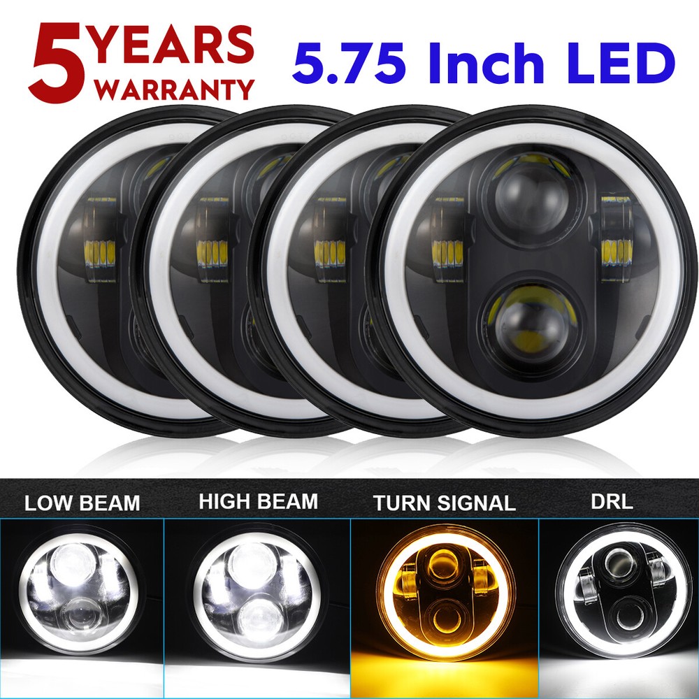 Volvo VHD 2001-2019 5.75 Inch High/Low Beam DRL LED Headlight Bulbs Kit