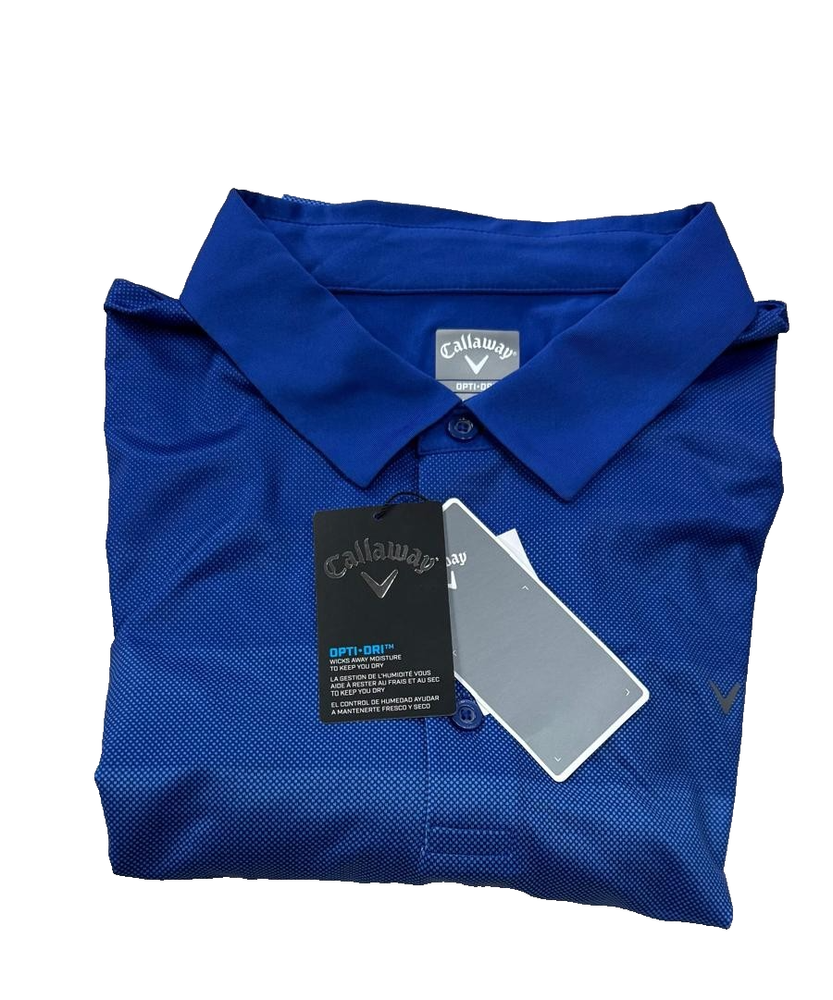CALLAWAY Polo Golf   Men Performance   Light Blue M  Callaway