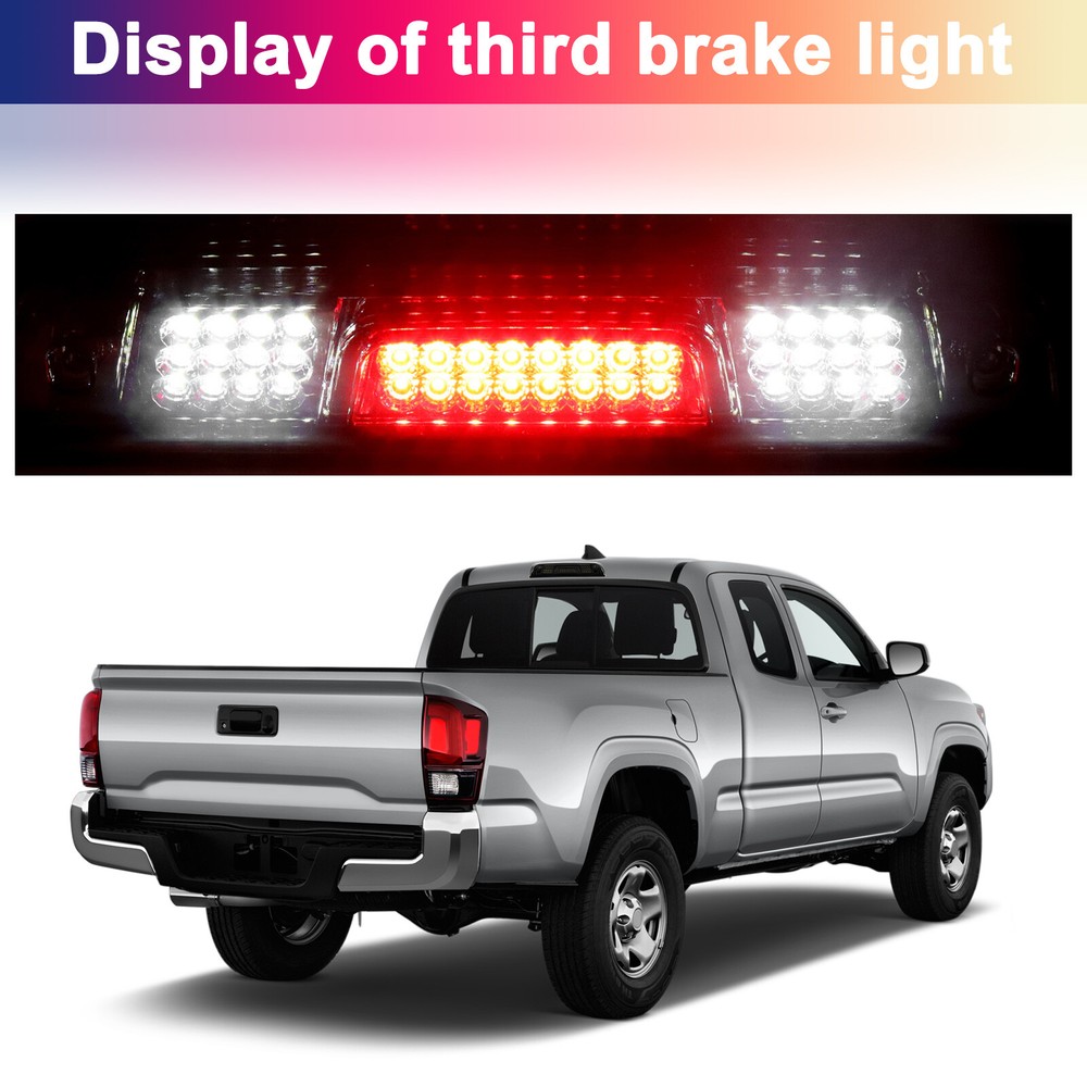2014-2018 Chevy Silverado Full LED Smoke 3rd Brake Light Cargo Lamp