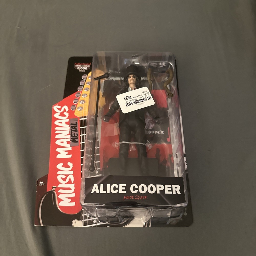 McFarlane Toys - Music Maniacs Metal Alice Cooper 6in Action Figure