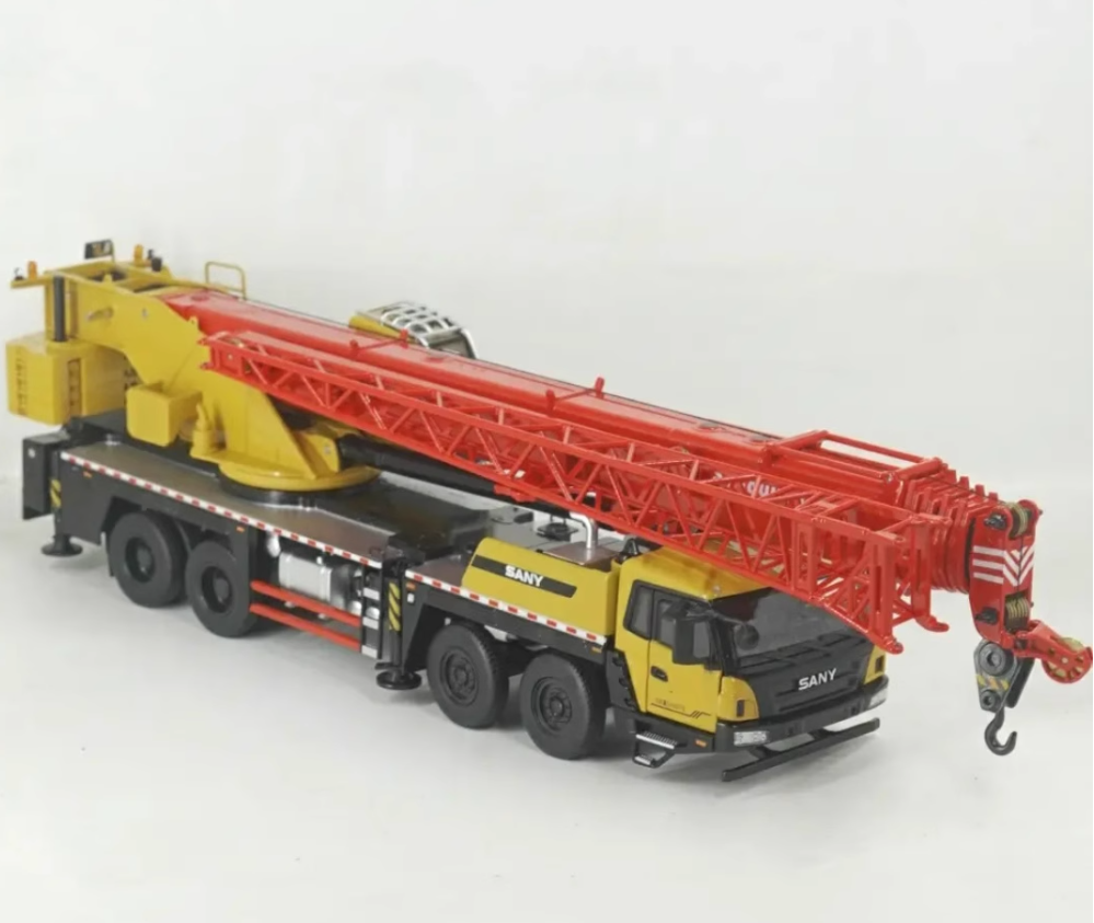 1/36 SANY STC800T6 TRUCK CRANE DIECAST Truck Pre-built Model