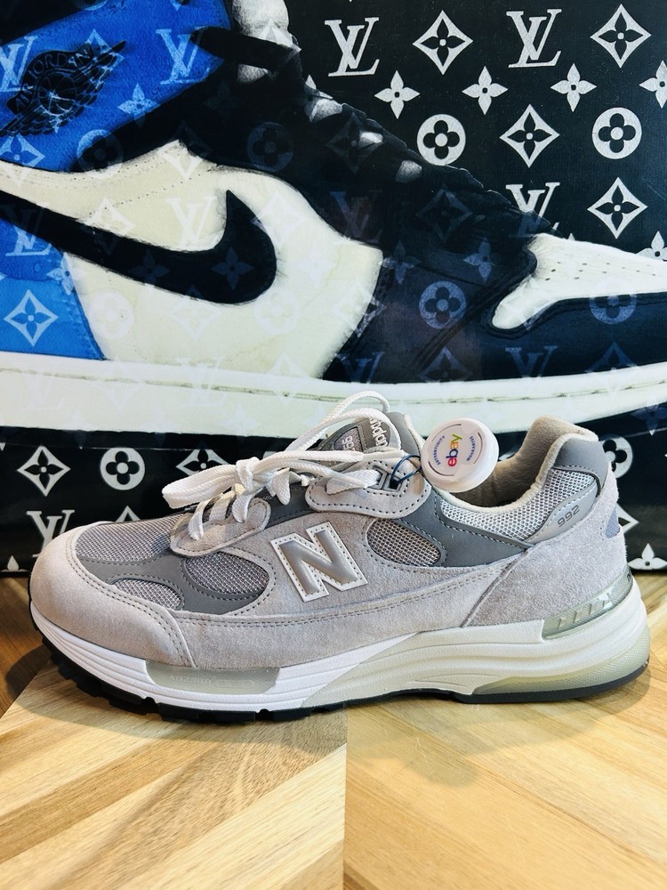 New Balance 992 Made in USA 2020 Grey Size 12 Men's Steve Jobs Sneaker