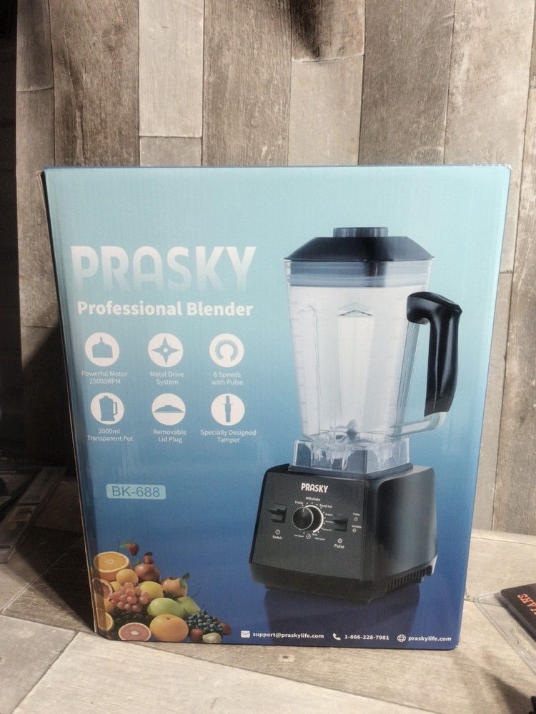 Professional Blender,Smoothies Blenders, PRASKY Max.2400Watts/1000Watts Blend...
