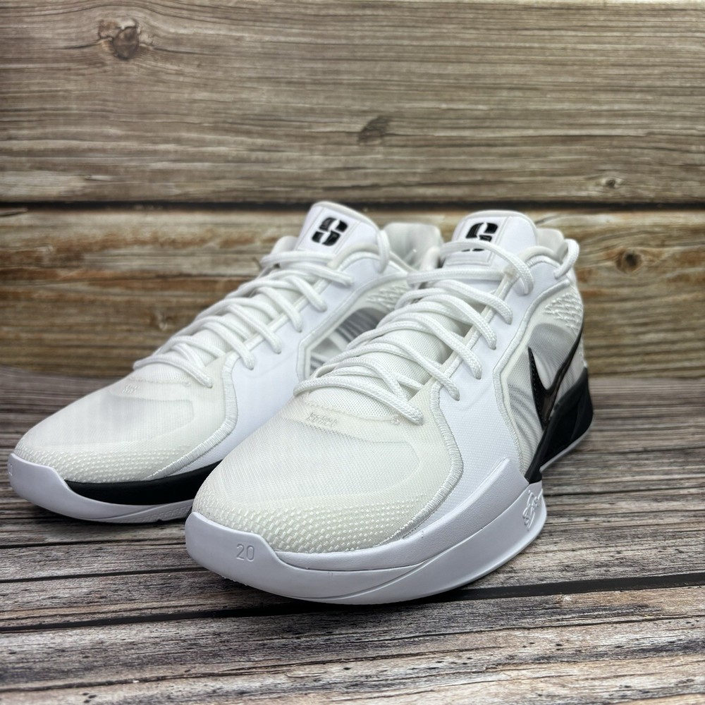 Mens Size 11.5 Nike Sabrina 2 TB Promo White Black Shoes HM5038-102 Womens 13